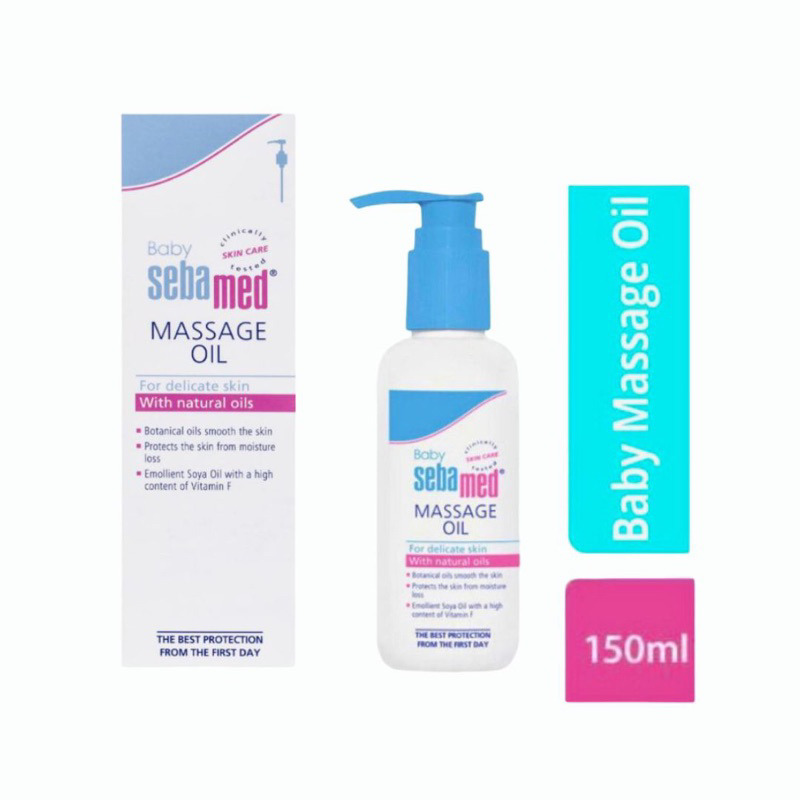 Sebamed Baby Massage Oil, 150ml Near Expiry October 2023 Shopee