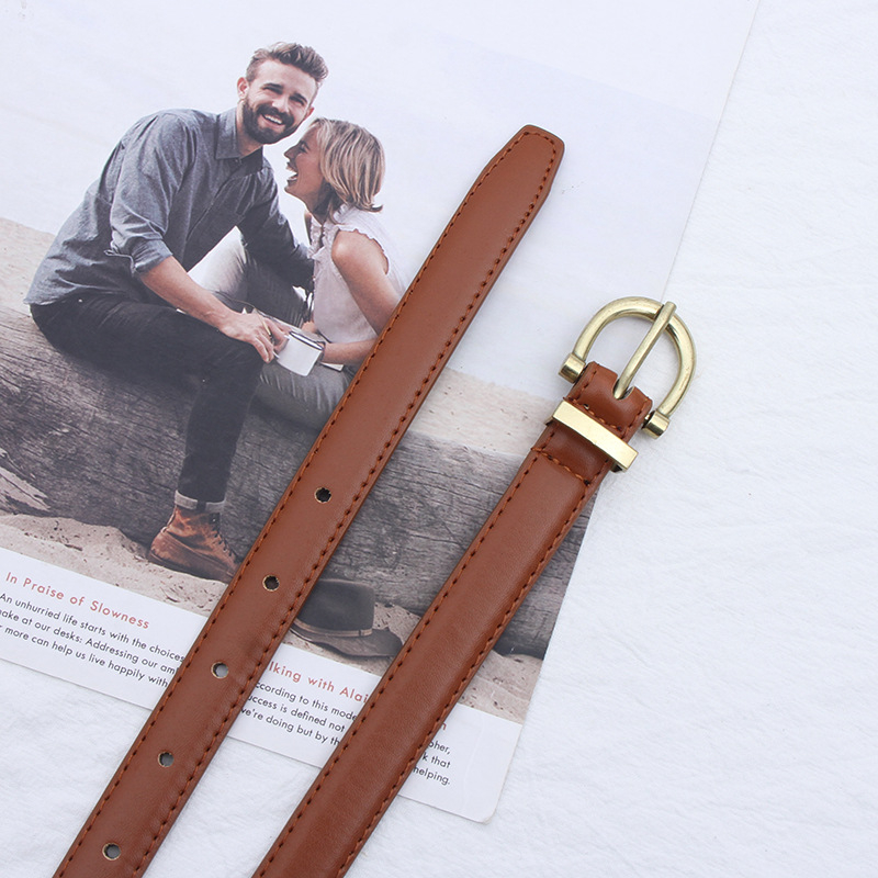 Belt Women’s Belt Korean Fashion Women Lady's Belts Leather Metal ...