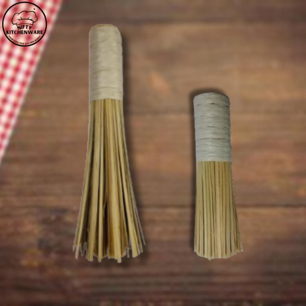 Walis Kawali 20CM & 30CM Bamboo Wok Cleaner Chef's Favorite, Nifty