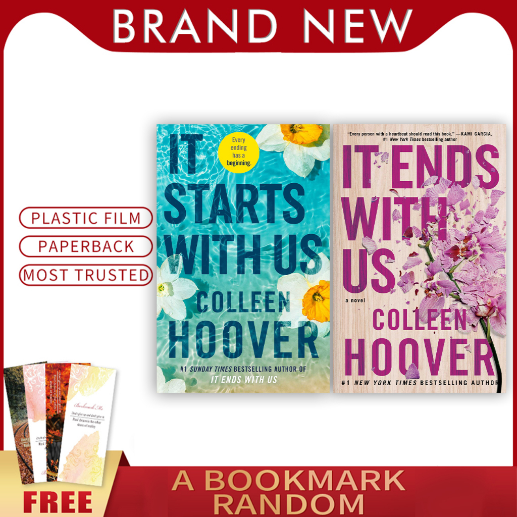 【onhand】 It Ends with Us it starts with us by Colleen Hoover English