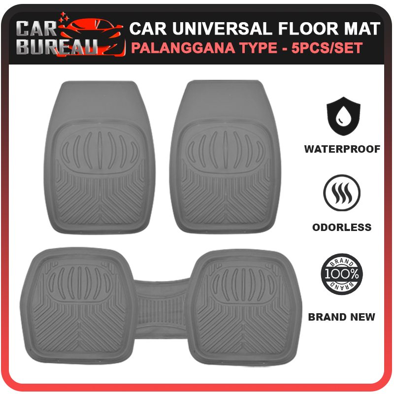 Heavy Duty Universal Car Floor Mat PALANGGANA TYPE Carmatking 5pcs/set PFM Shopee