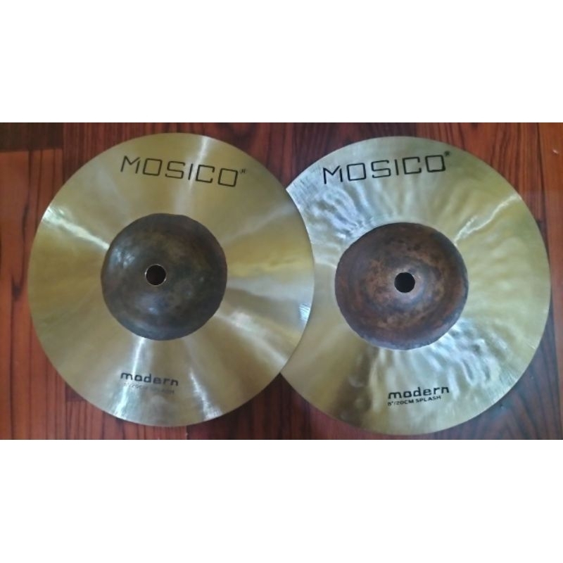 MOSICO MODERN SPLASH 8 CYMBAL B20 CAST BRONZE made BY ARBOREA CYMBALS