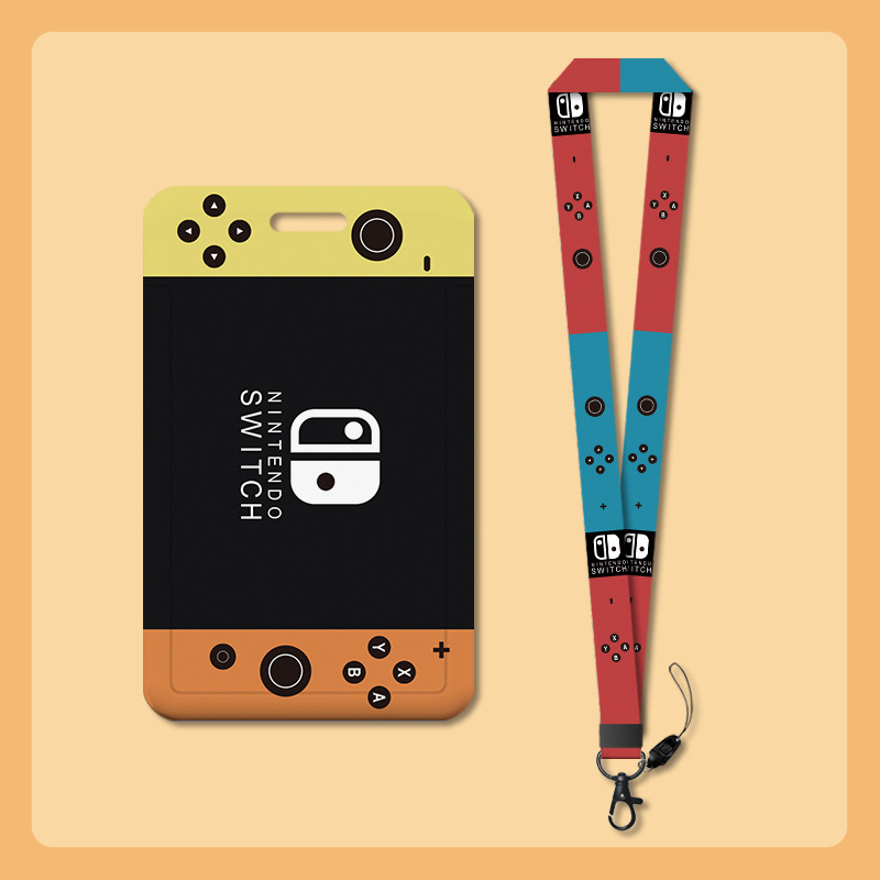 New Switch PSP Lanyard Neck Card Holder Work Card Protector ID Card ...