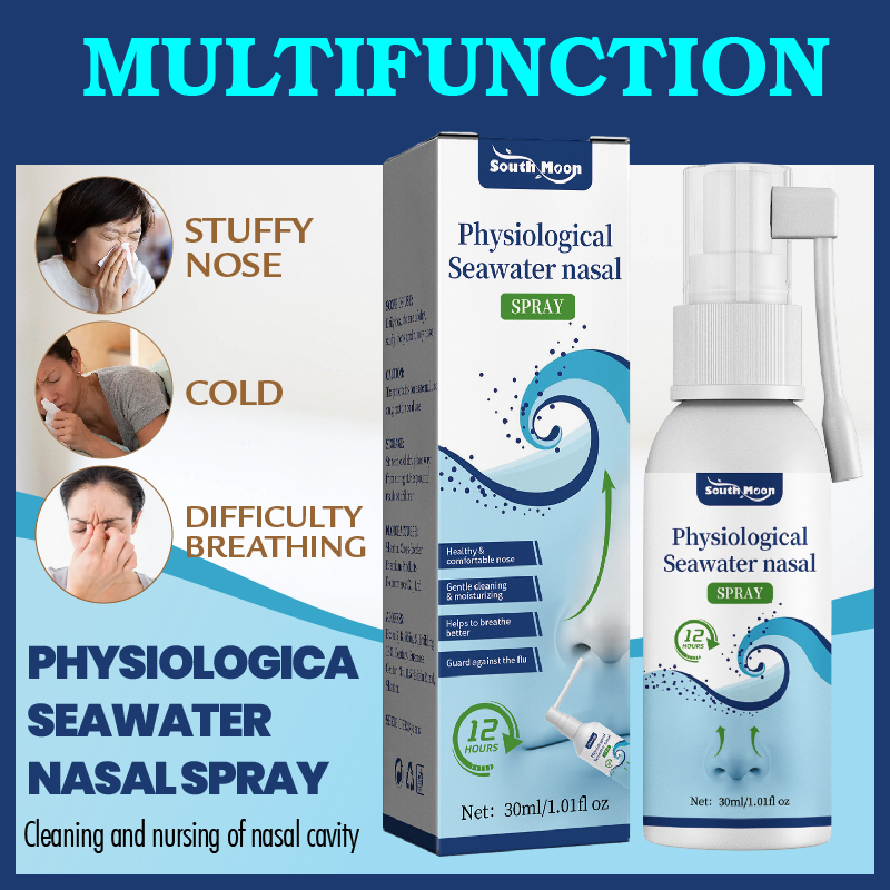 Physiological Sea Water Nasal Spray for Quick Relief of Sinus