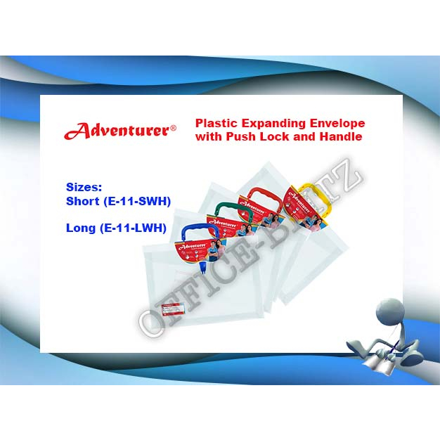 Adventurer Expanding plastic envelope Shopee Philippines