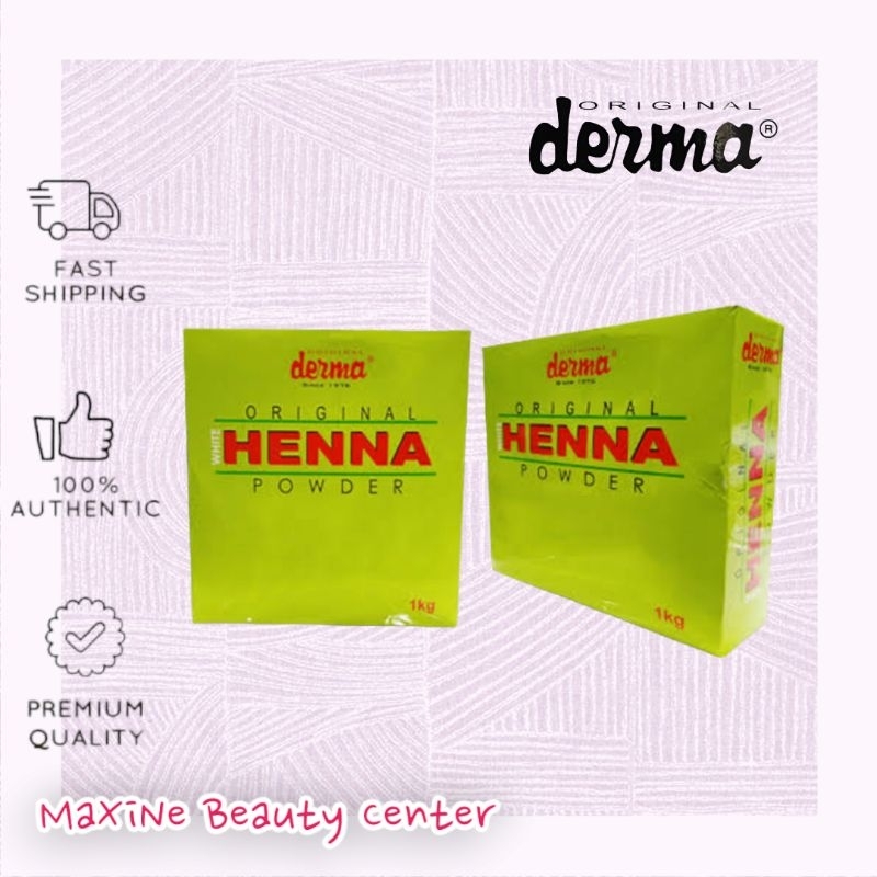 DERMA original henna powder & soap chips, skin whitening powder, skin