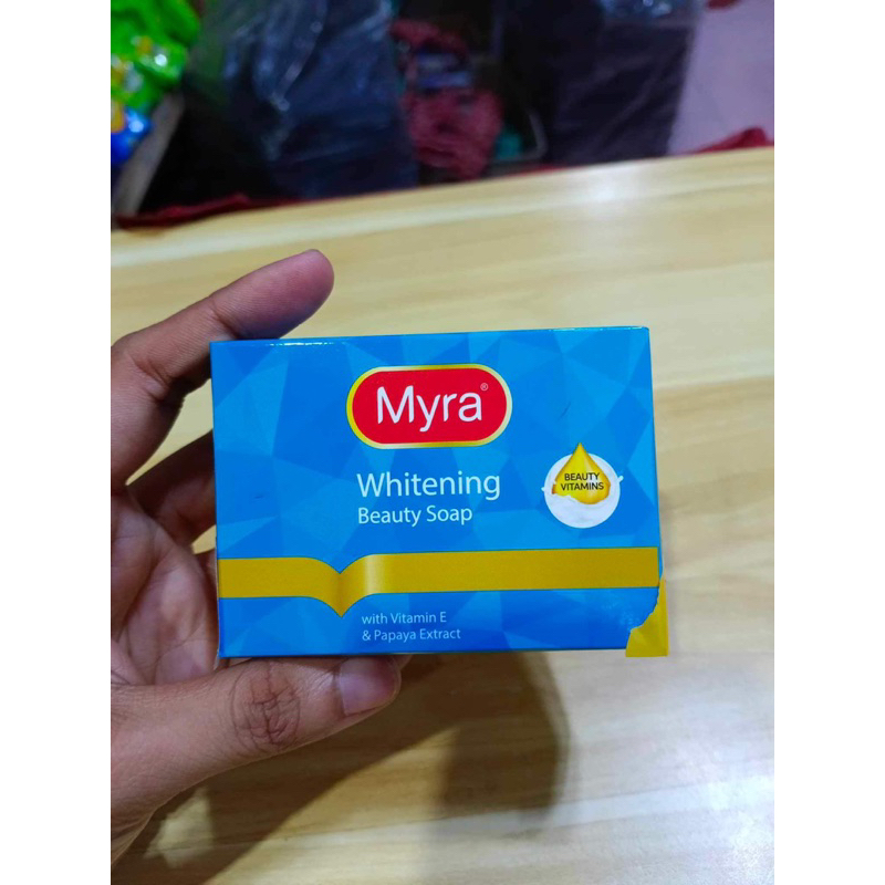 Myra E Whitening Bar Soap 90g Shopee Philippines