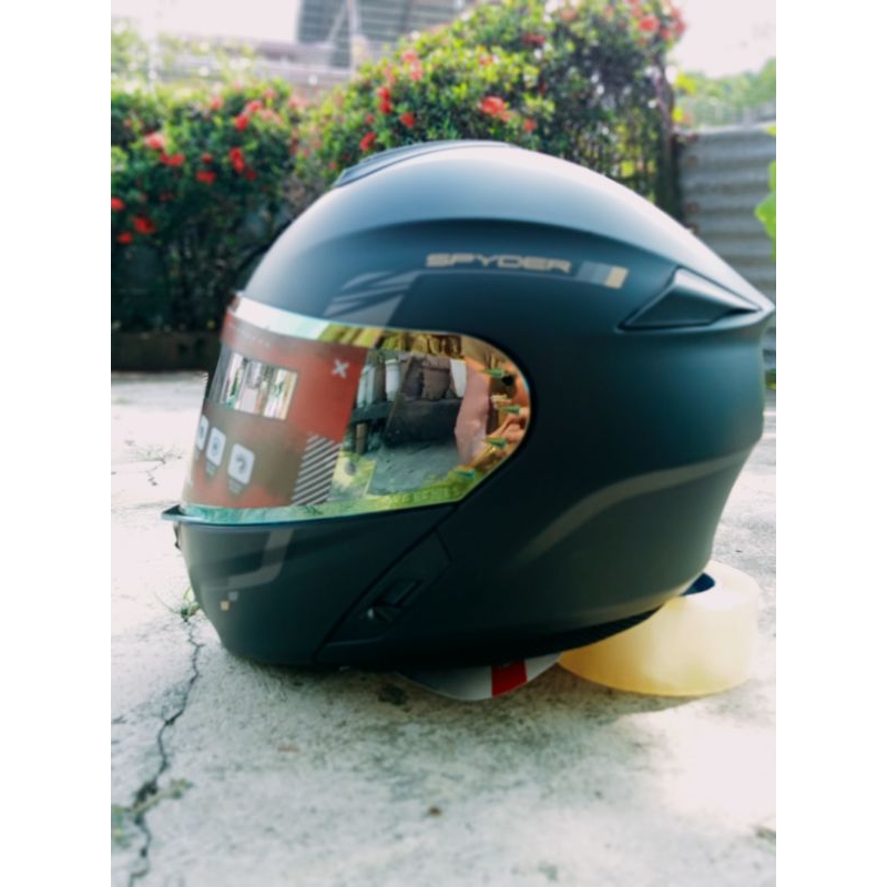 SPYDER ROVER MODULAR DUAL-VISOR (GOLD LENS) | Shopee Philippines