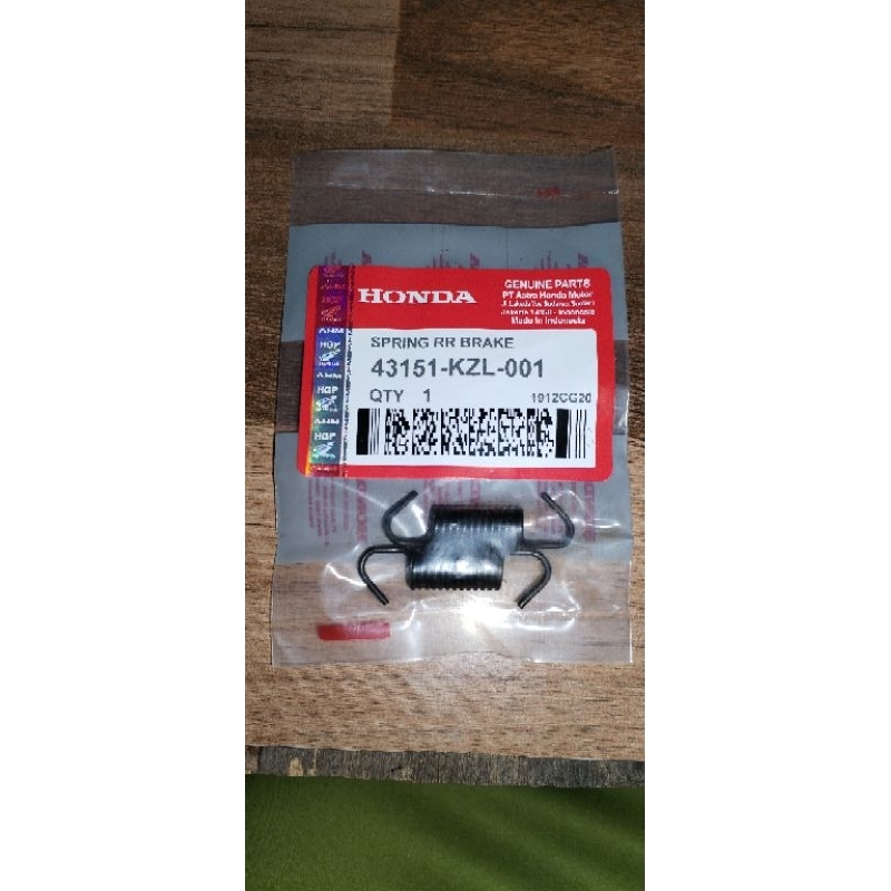 set for rear break spring, Drum break spring (43151-KZL-001) | Shopee ...
