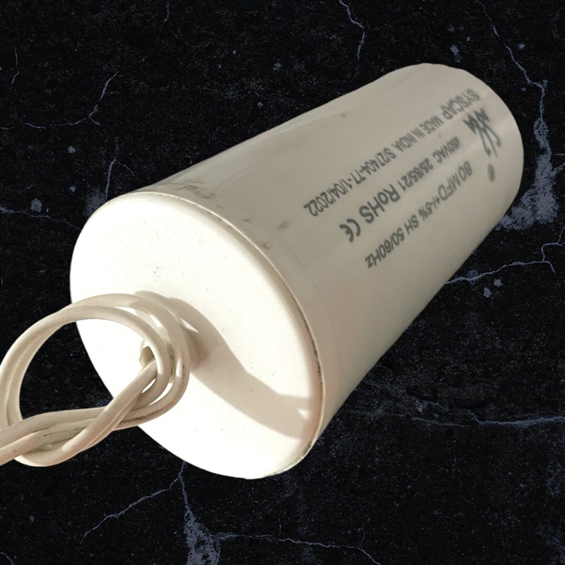 Syscap 80 uF 450V Starting or Running Capacitor | Wsk | Shopee Philippines