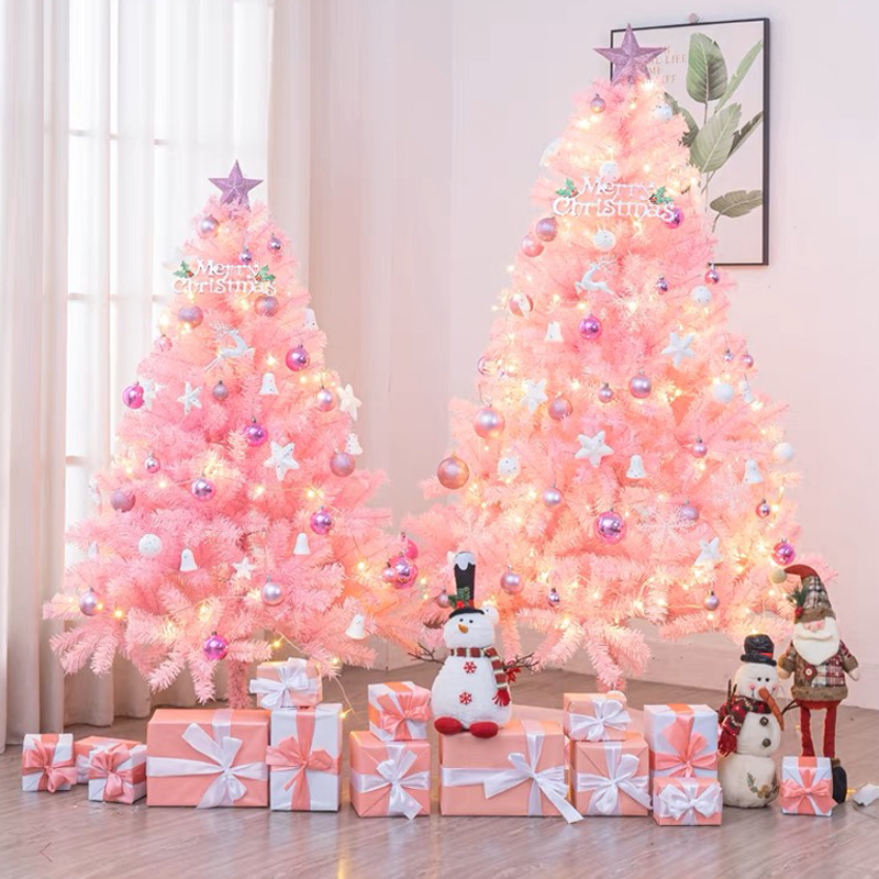 Mini Pink Christmas Tree Highquality Festive Decoration deluxe plus