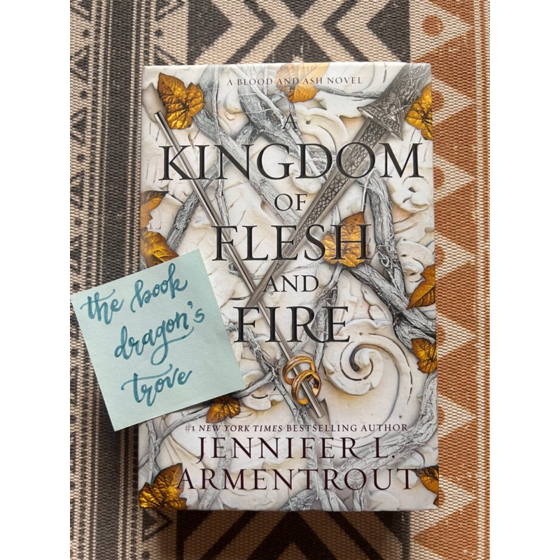 A Kingdom of Flesh and Fire (Hardcover, From Blood and Ash 2) by Jennifer Armentrout Shopee