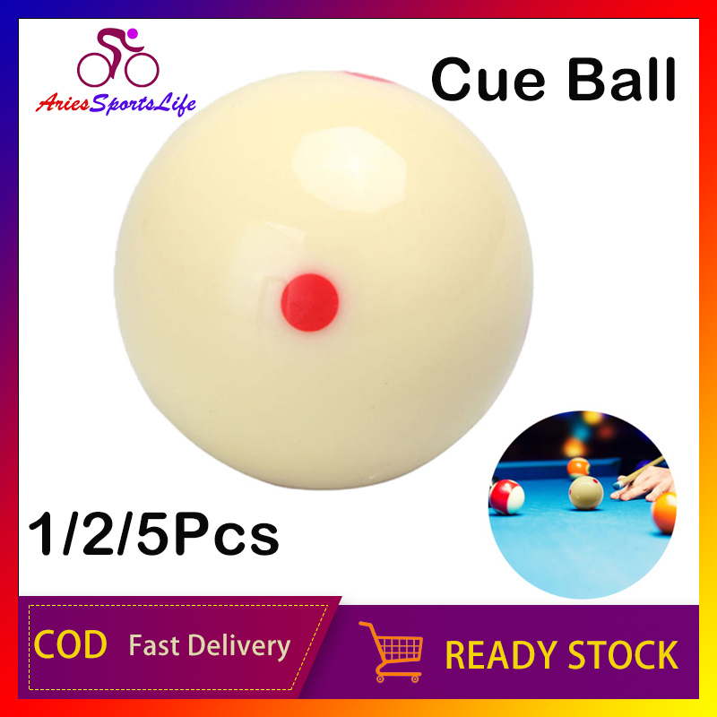 1/2/5Pcs 5.72cm Billiards Cue Balls Six Red Dot Cue Balls Professional