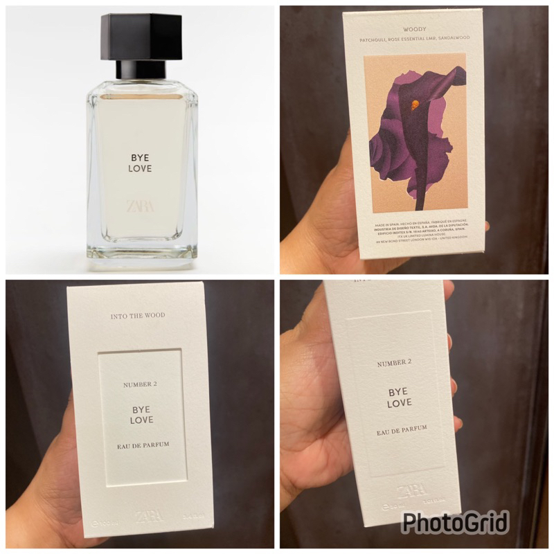 Zara Woody Scent: Bye Love 30ml/100ml EDP | Shopee Philippines