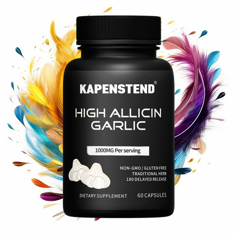 Allicin Capsules Potent Organic Supplement Rich in Allicin, Trace