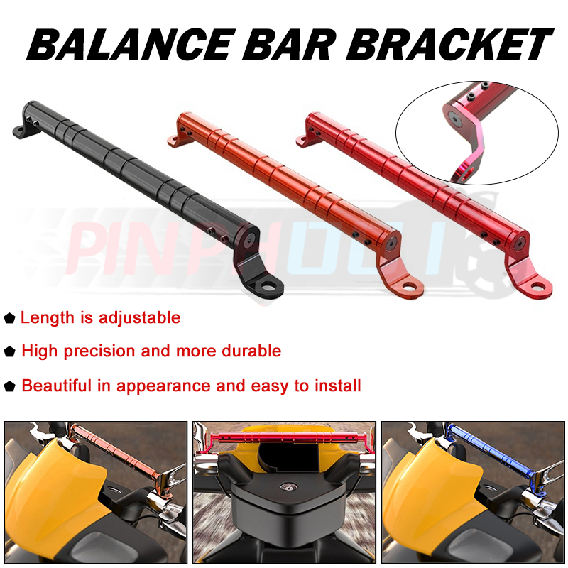 Motorcycle CNC Universal Cross bar(Adjustable) balance multifunction extended Shopee Philippines