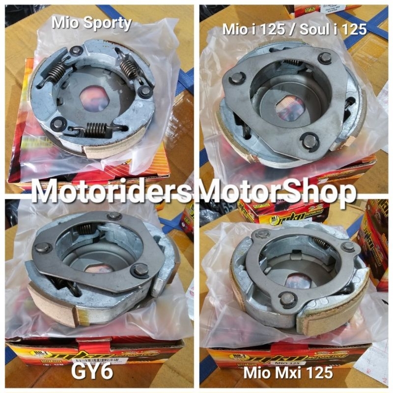 MKN Clutch Lining Assy for Mio Sporty / Mio i 125 / Gy6/ Mio Mxi 125