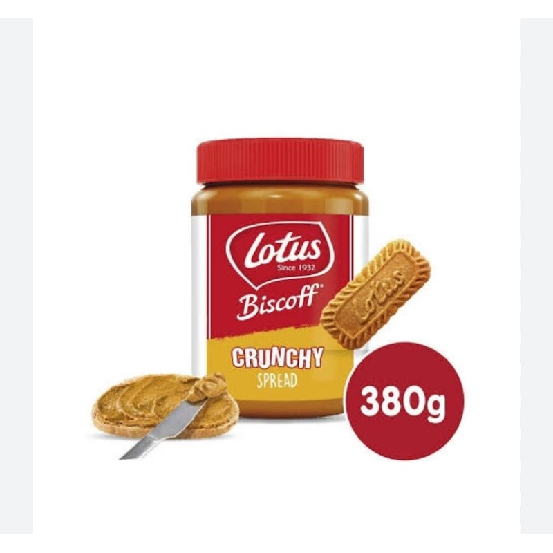 Lotus Biscoff Crunchy Cookie Butter 380g Shopee Philippines