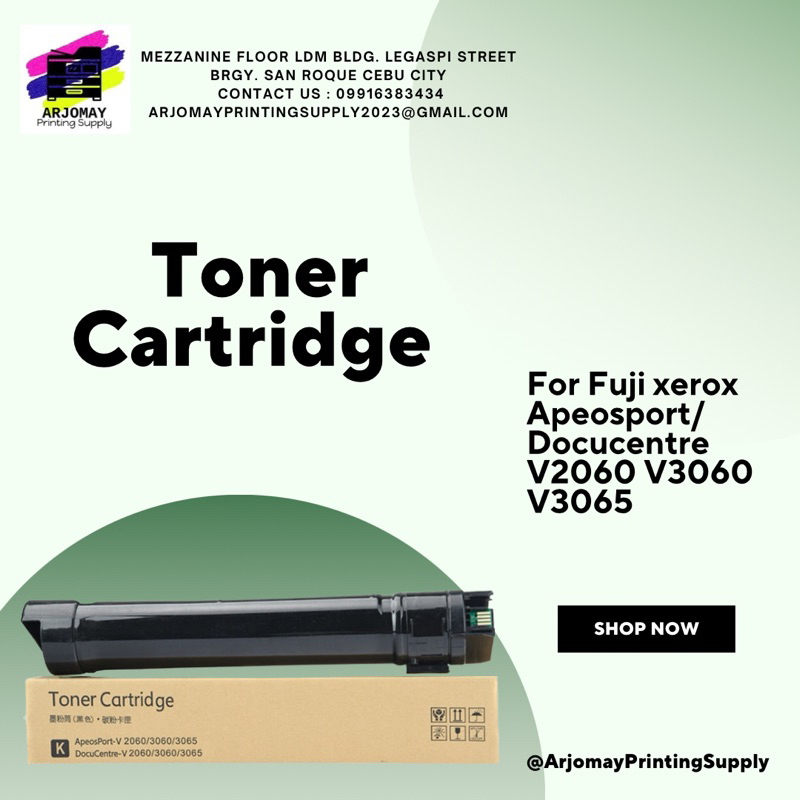 Toner Cartridge For Fuji xerox Apeosport/Docucentre V2060 V3060 V3065 ...