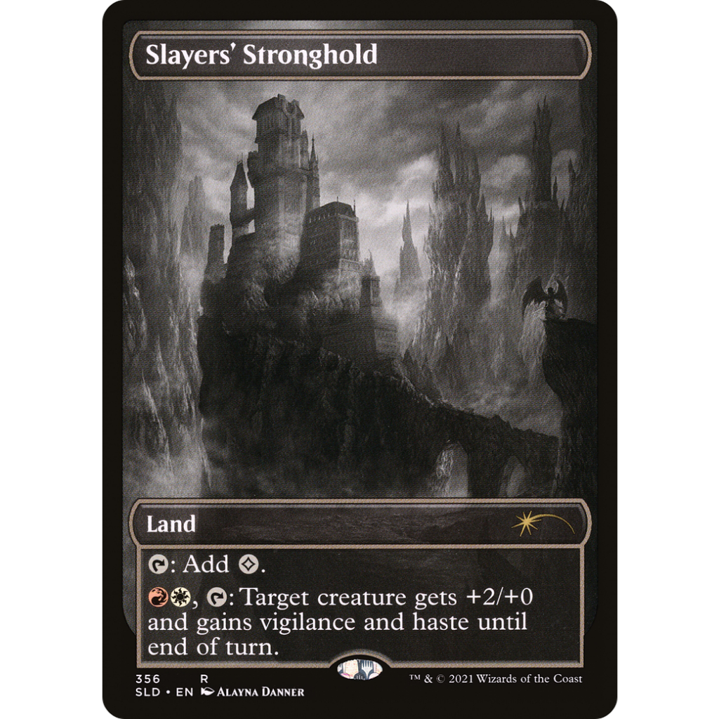 Slayer's Stronghold SLD MTG Highly Rated Proxy (Sticker is already put ...