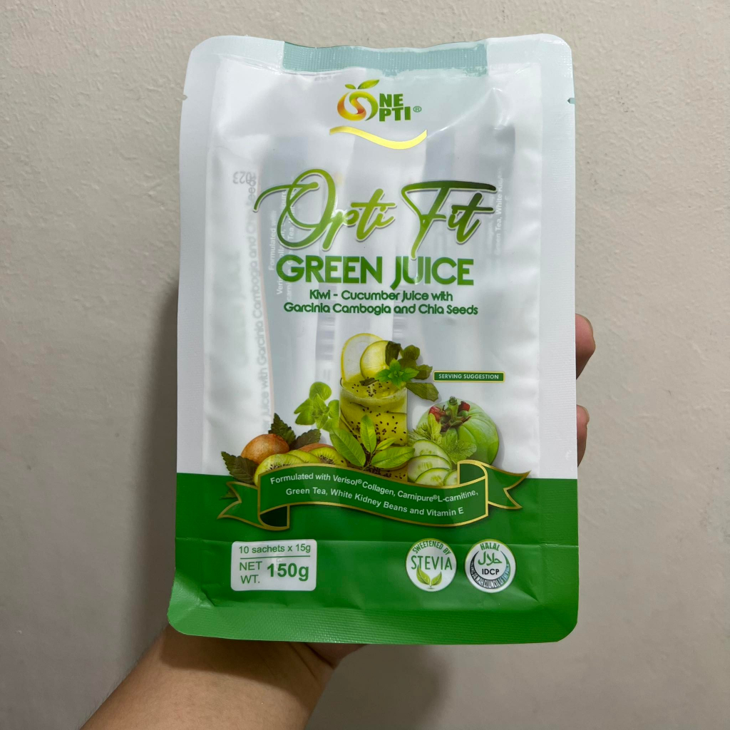 Authentic One Opti Fit Green Juice 10 sachets 15g Original Legit ...