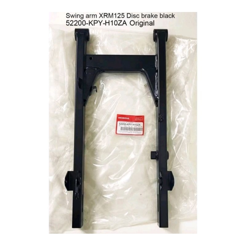 Swing arm Xrm 125 fi black disc brake genuine HONDA Shopee Philippines