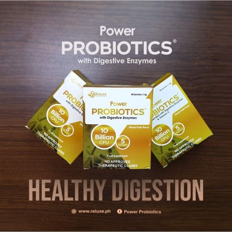 Power Probiotics with Digestive Enzymes 10Billion CFU 5Strains (30