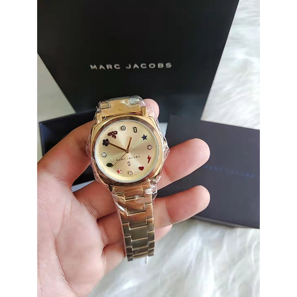 Marc jacobs on sale mandy watch gold