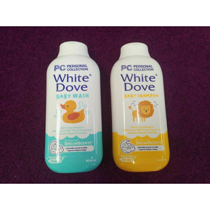 200ml White Dove Baby Wash and Shampoo Shopee Philippines
