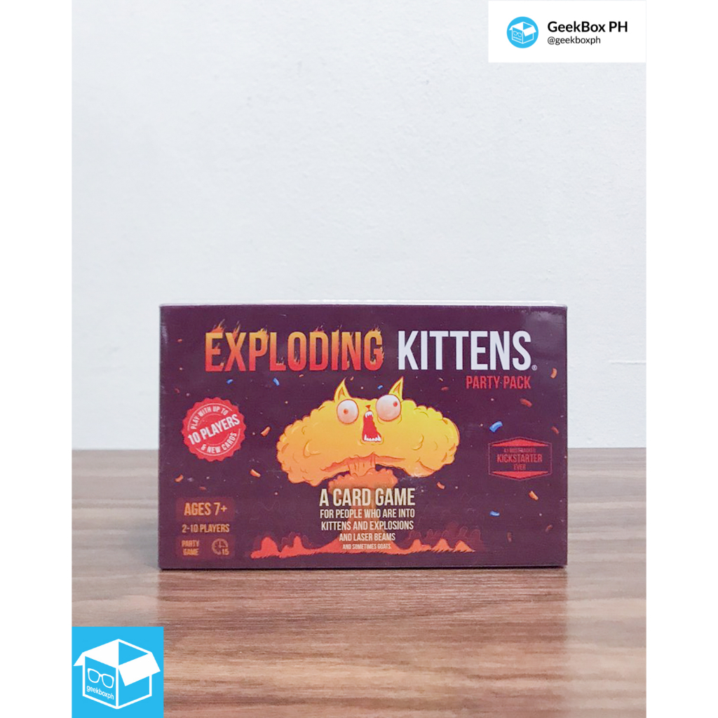Exploding Kittens Party Pack Shopee Philippines