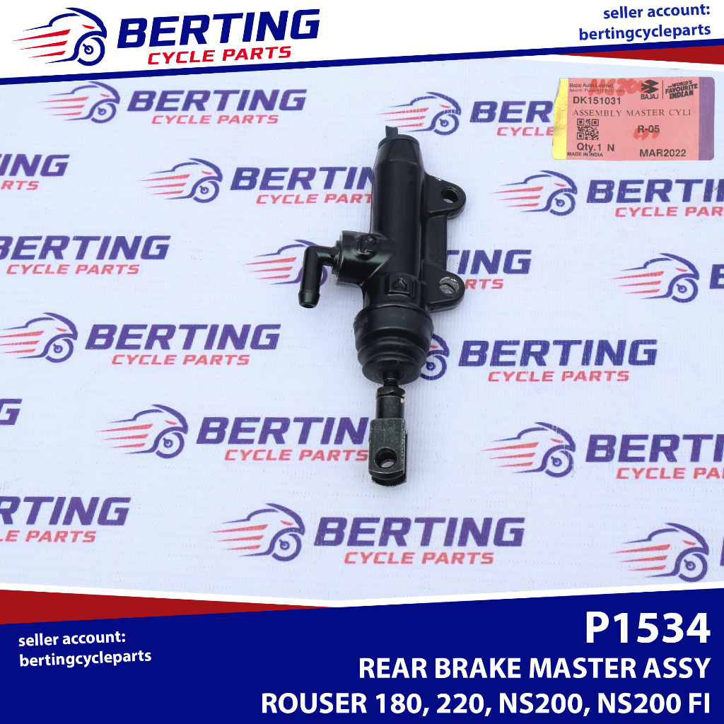 REAR BRAKE MASTER CYLINDER ASSY Rouser 220 NS200 RS200 Dominar 400 KTM