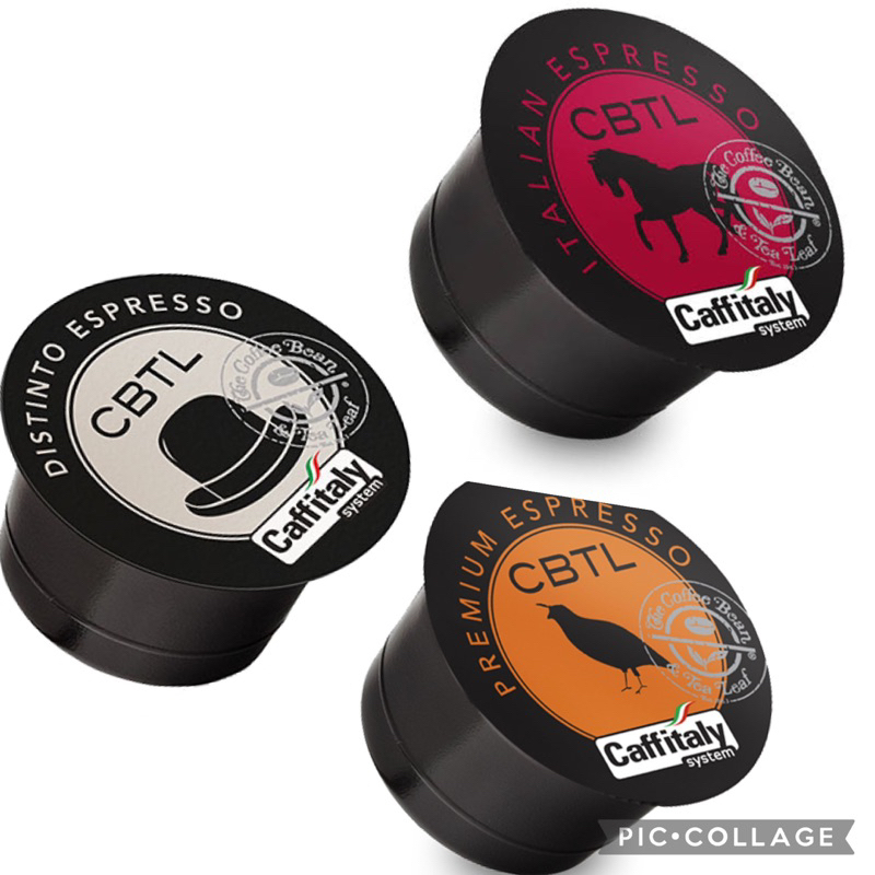 Caffitaly Coffee Capsule Coffee Bean Tea Leaf Distinto Espresso
