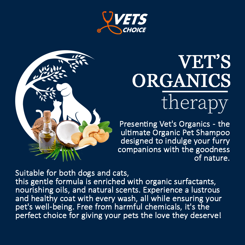 Vets Choice Vets Organics Dog and Cat Shampoo 1 Liter | Shopee Philippines