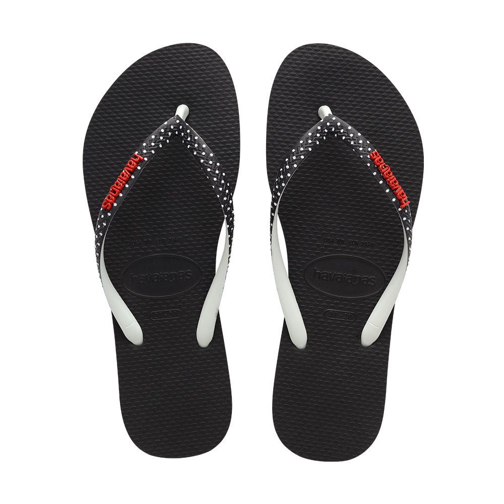 Havaianas Slim Dot Strap Black