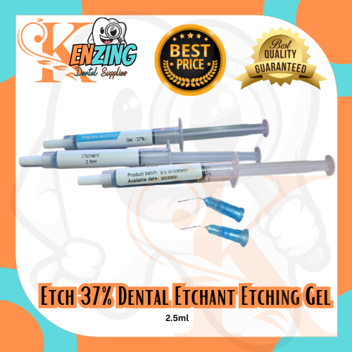 Dental Etchant Etching Gel 37 2.5ml Shopee Philippines