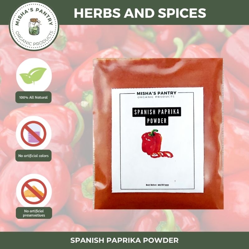 Spanish Paprika Powder 100g 250g 500g Shopee Philippines