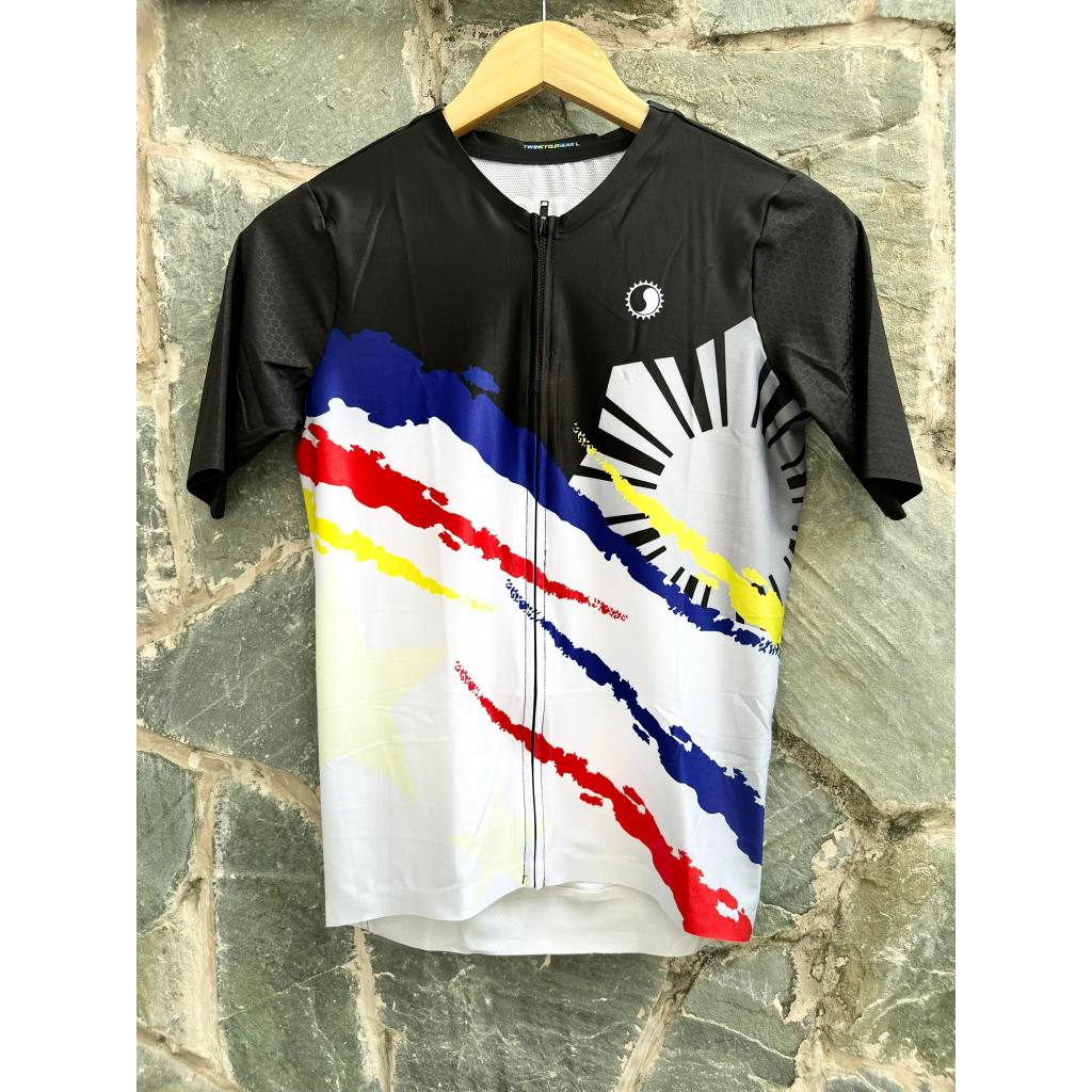 JUAN CYCLING JERSEY WITH FREE TCG KNITTED SOCKS Shopee Philippines