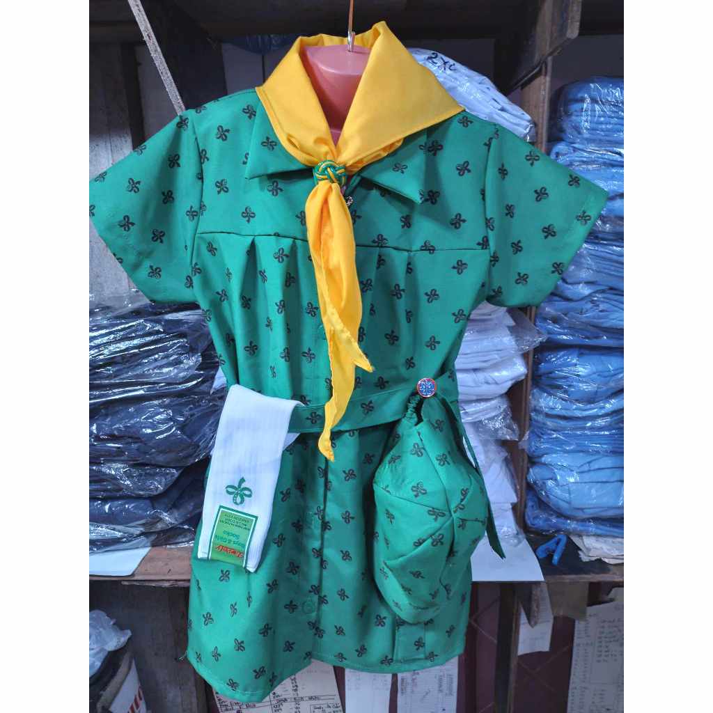 GSP DRESS (8in1) Set (Twinkler Scout/ Star Scout/Girl Scout) Shopee