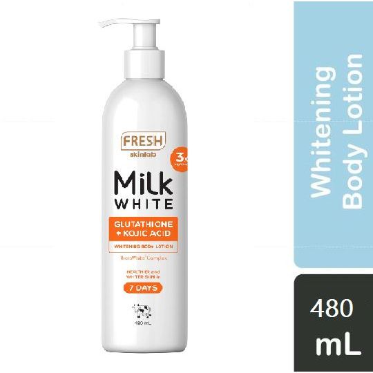 FRESH Skinlab Milk White Glutathione + Kojic Whitening Body Lotion
