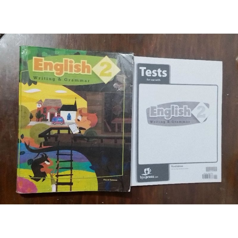 BJU English Writing&Grammar Grade 2 With Test Booklet (3rd Edition ...