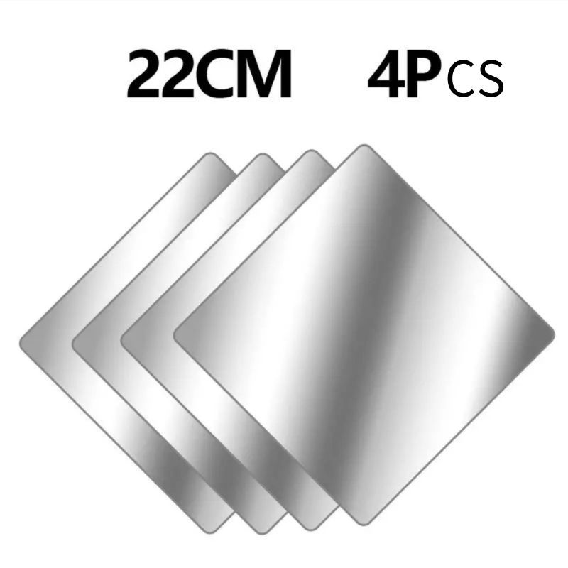 Selfadhesive Acrylic Mirror Mirror Tile Flexible Plastic Mirror Wall