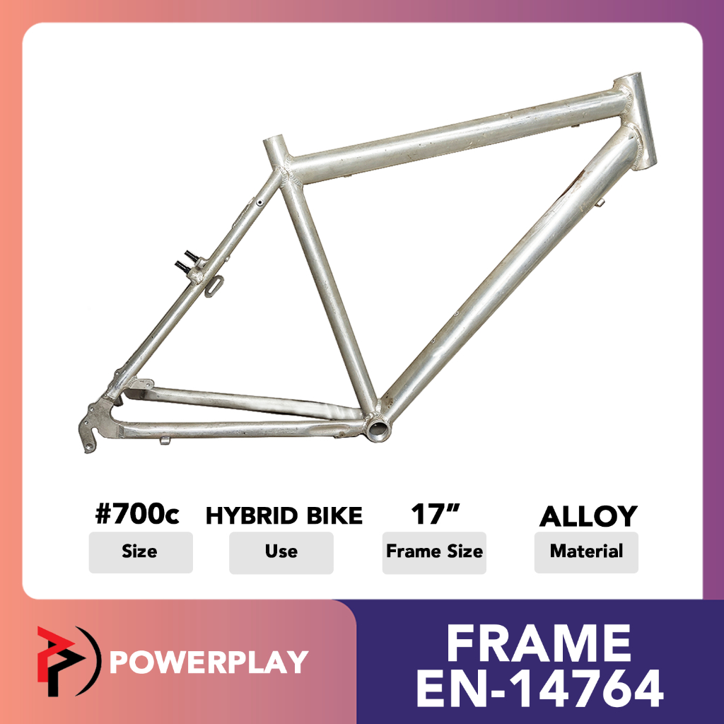 Hybrid Bike Frame Alloy 700c (FRAME ONLY) Shopee Philippines