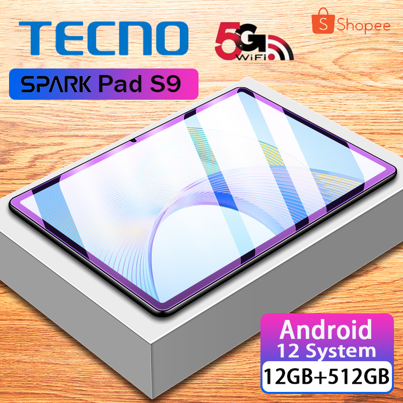 Tecno SPark tablet 2023 Original 5G Android tablet 12GB+512GB 12Inch
