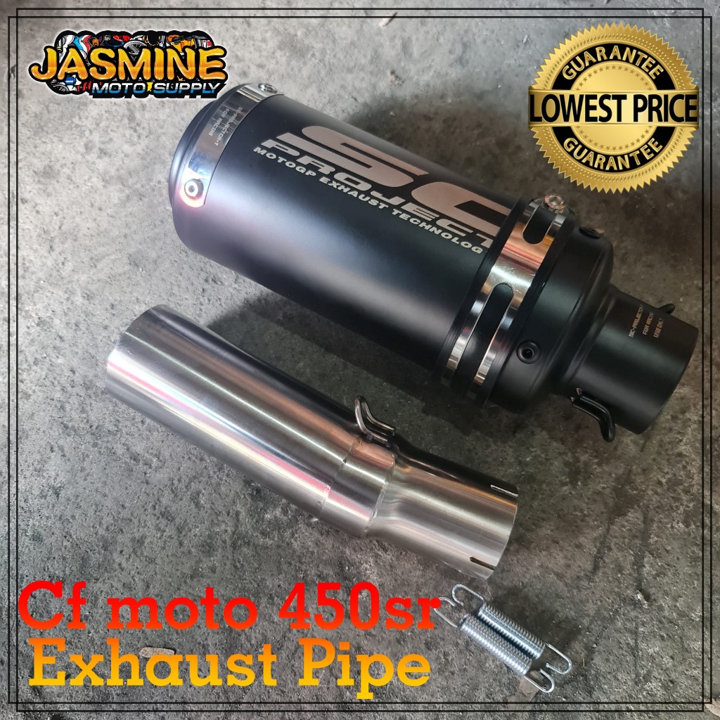 Cf moto 450sr exhaust pipe Shopee Philippines