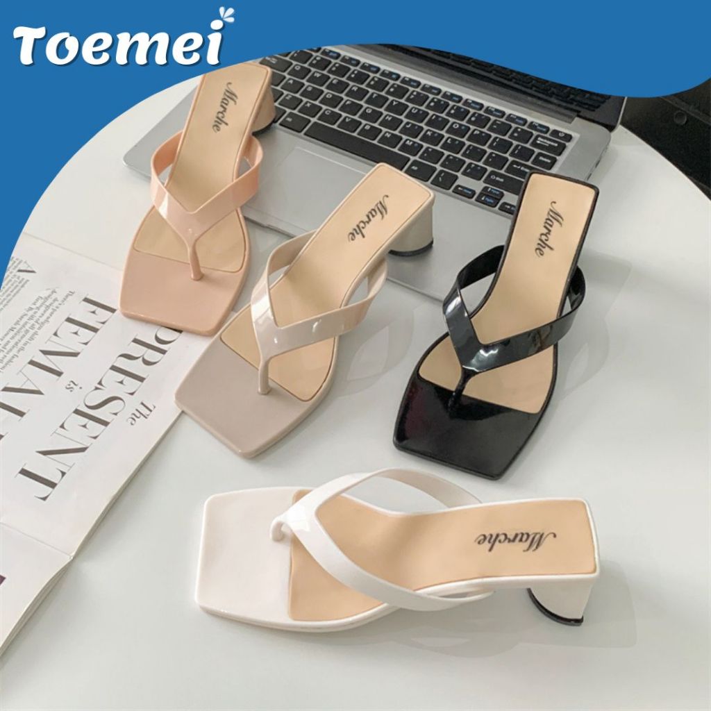 Toemie (+1 size slim/+2mataba/malapad paa) Elegant Jelly Rubber