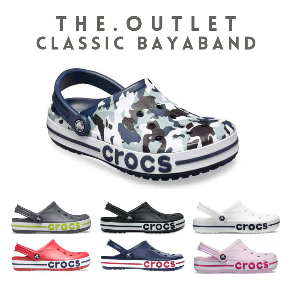 CROCS BAYABAND C1 CLASSIC CLOGS FOR MEN AND WOMEN