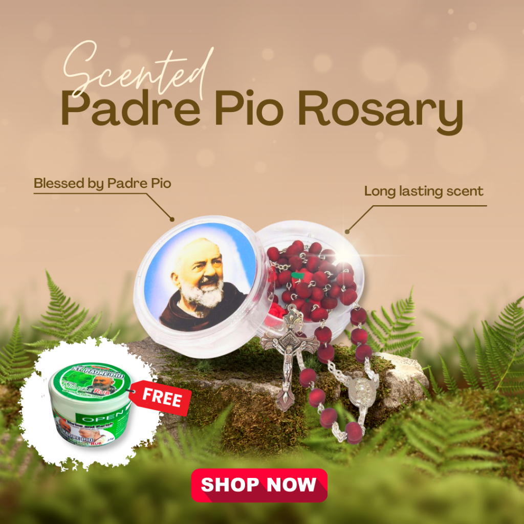 JSS Padre Pio Healing rub & Padre Pio Healing and granting rosary