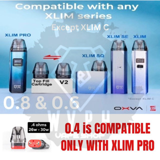 OXVA Xlim V3 Cart top fill version | Shopee Philippines