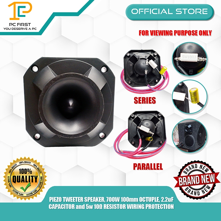tomzz Audio 4000-010 Retro Look Surface mounted speaker set in housing DIN 100mm Speaker 2-way Coaxial System 80 Watt
