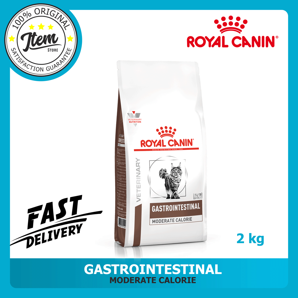 ROYAL CANIN GASTROINTESTINAL MODERATE CALORIE FOR CAT DRY 2KG Shopee Philippines